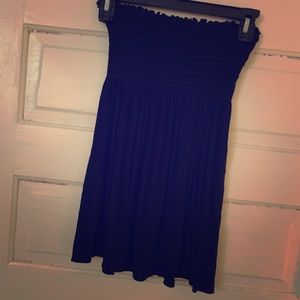 BCBG Black Strapless Tank Top